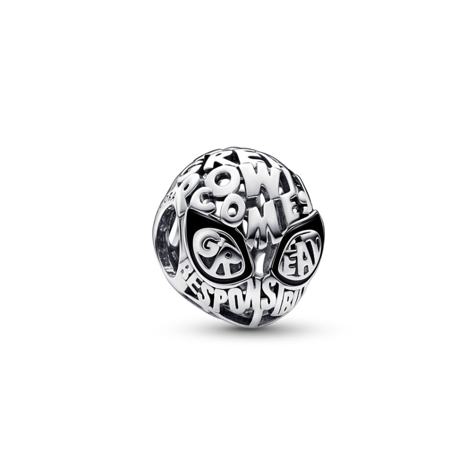 Spiderman Charm Silver