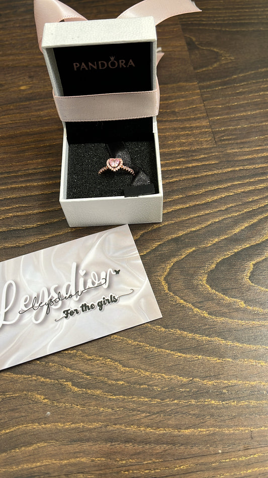 Size XS-S Rose Gold Pandora Ring (QUICK SHIP 🚢)