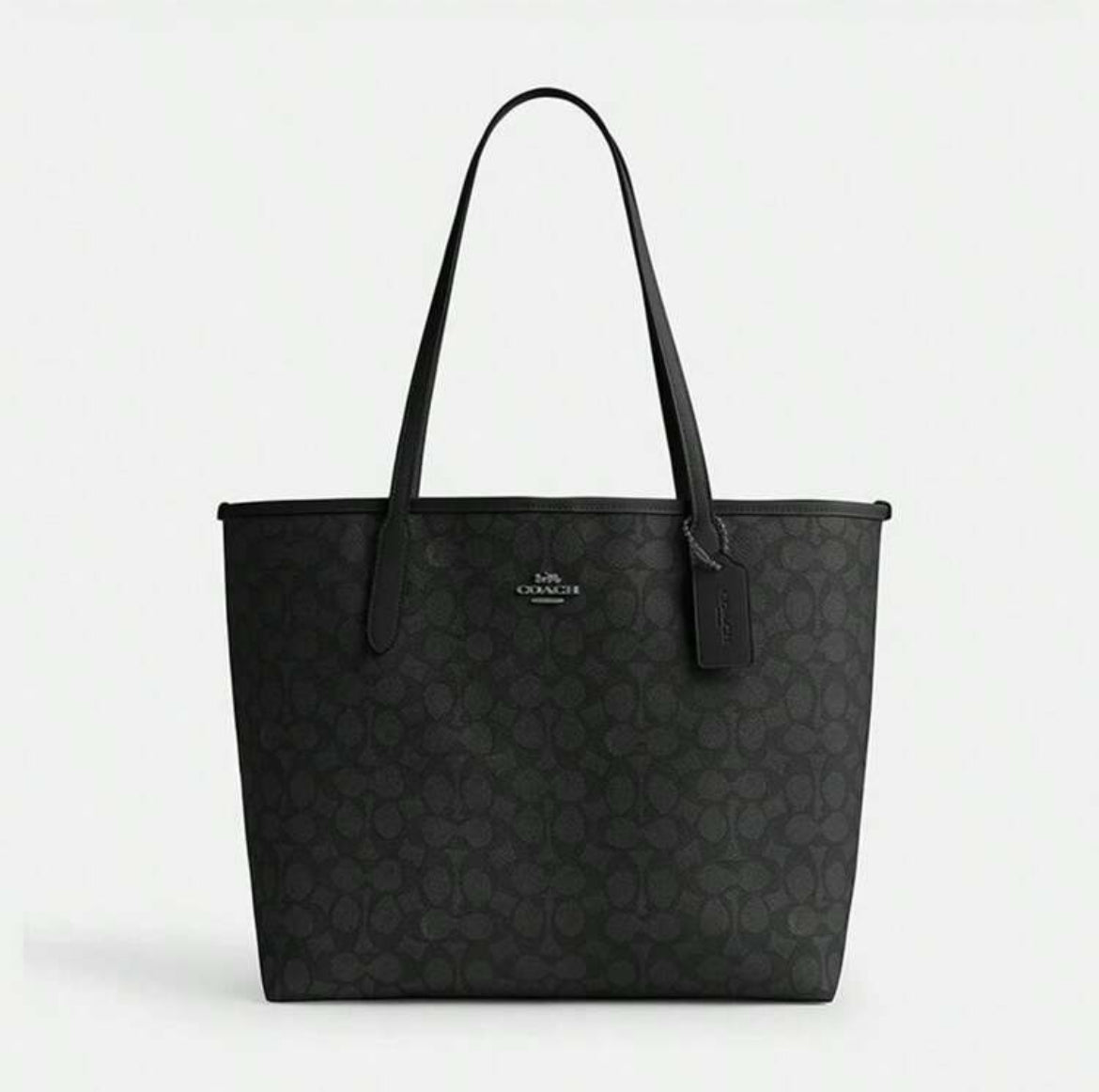 (QUICK SHIP🚚) Black Coach Bag