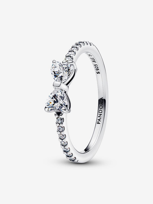Silver Bow Ring