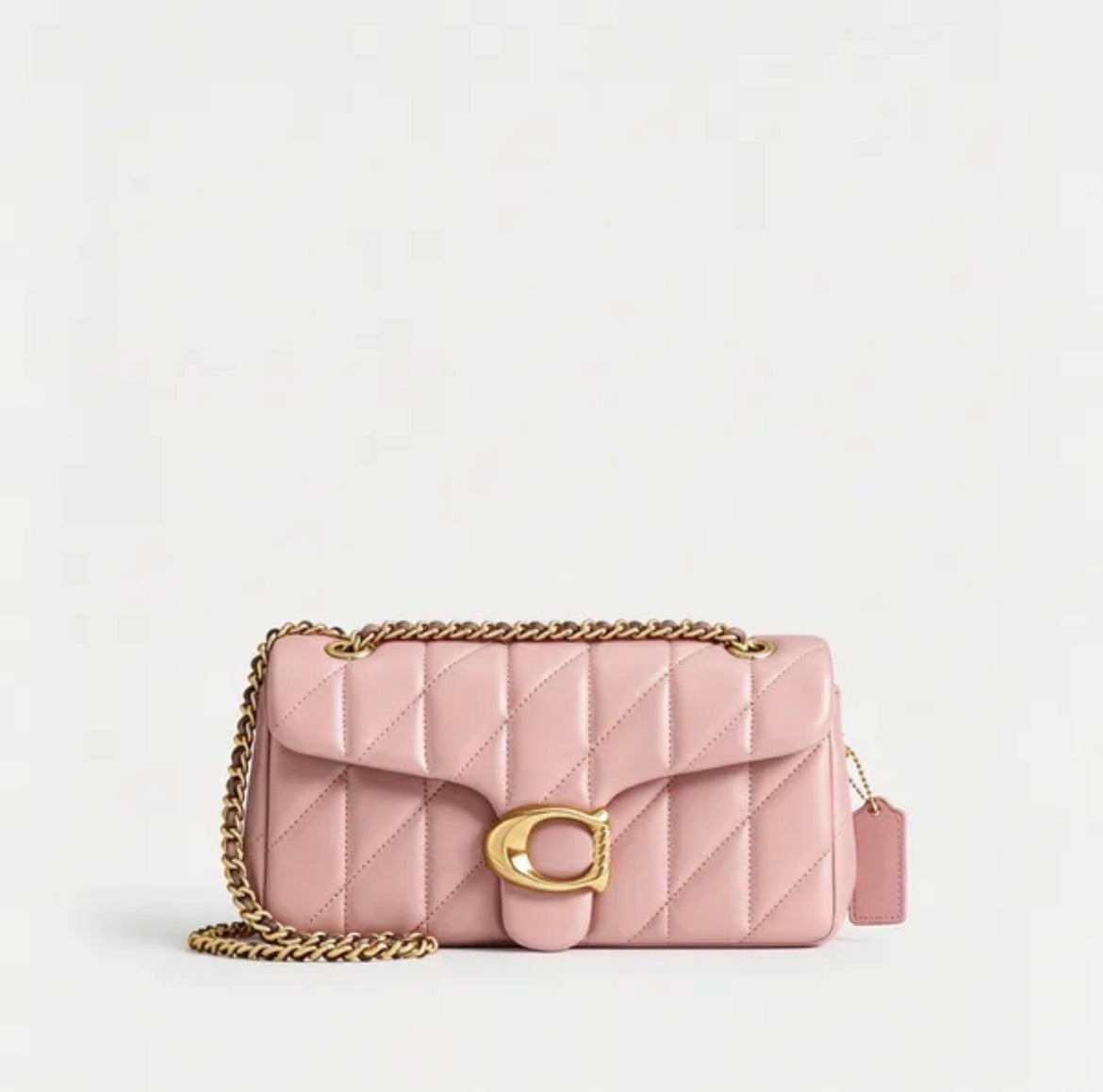 Pink Coach Shoulder Bag