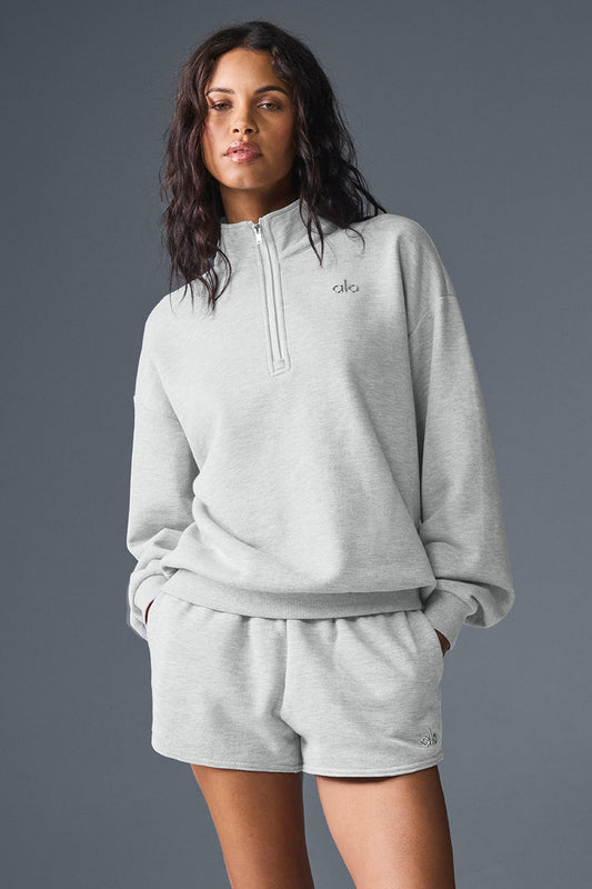 Grey Alo Quarter Zip
