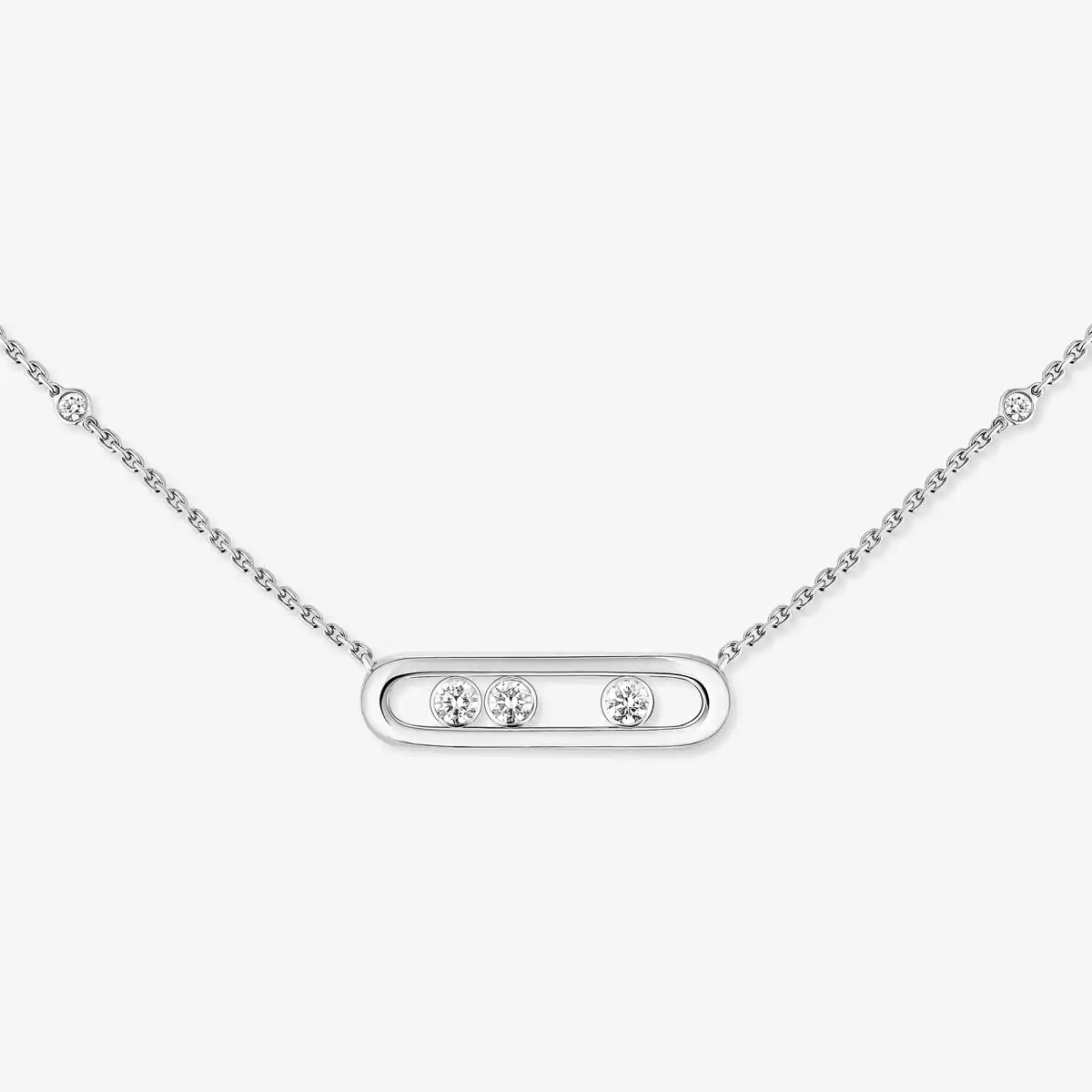 Silver Messika Necklace