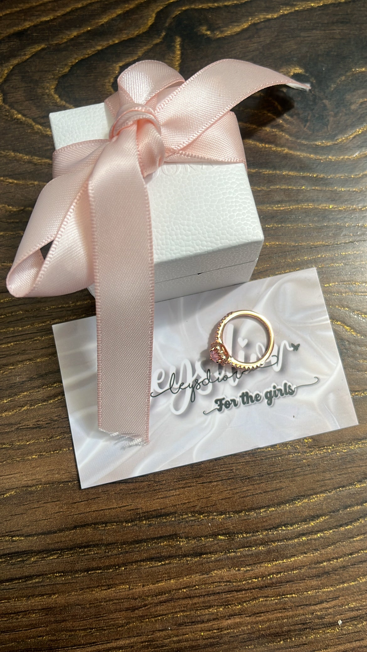 Size XS-S Rose Gold Pandora Ring (QUICK SHIP 🚢)