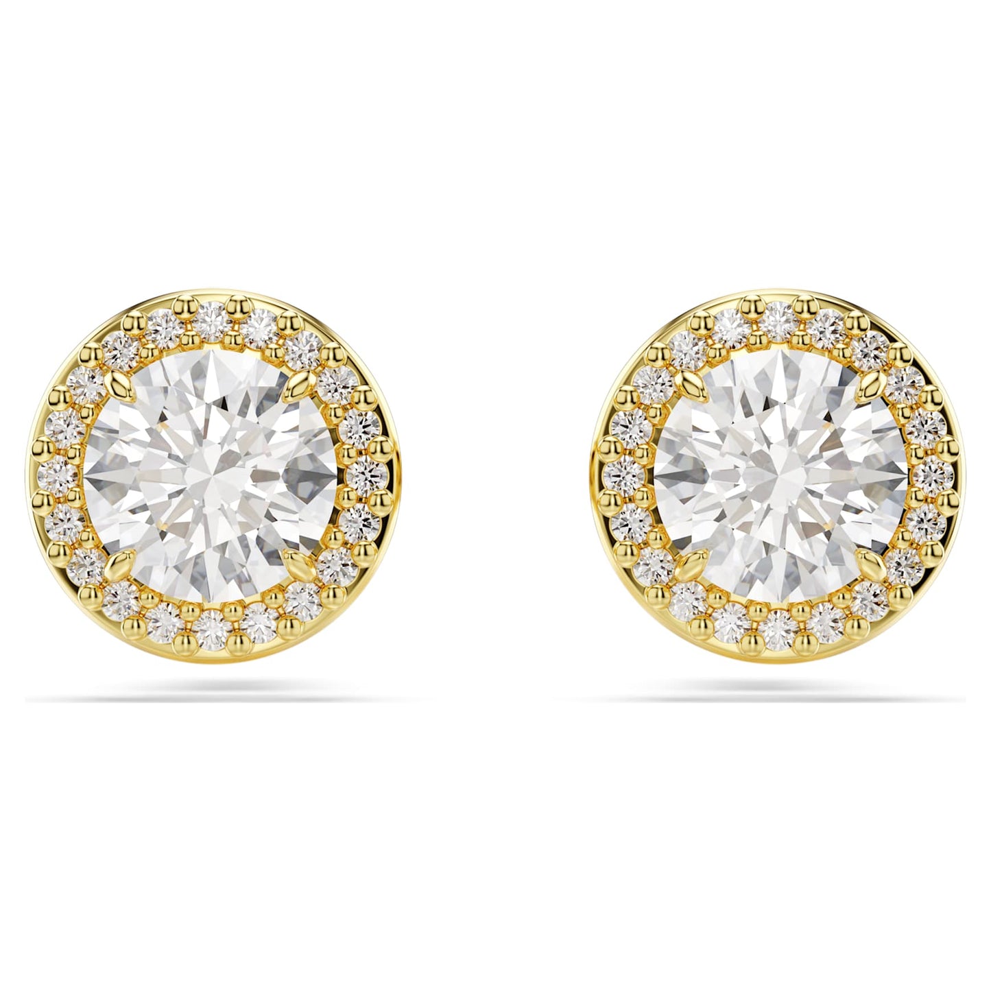 Gold Swarovski Earring
